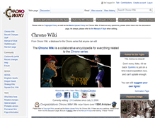 Tablet Screenshot of chronowiki.org